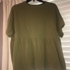 Olive Green Tunic Top